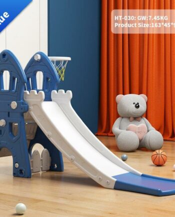 Barnesklie med basketballkurv