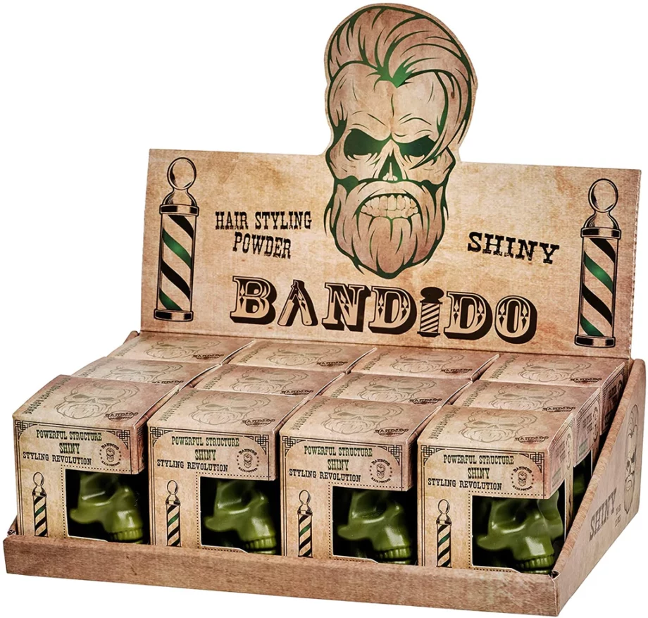 BANDIDO HÅRSTYLINGPULVER - SKINNENDE