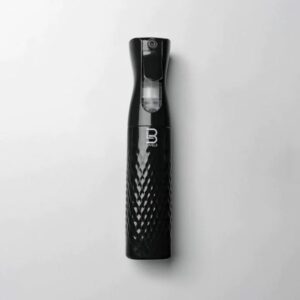 BEVELED SPRAY BOTTLE BLACK