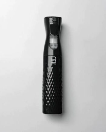 BEVELED SPRAY BOTTLE BLACK
