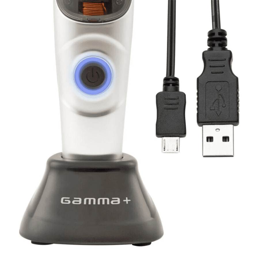 Gamma+ X-EVO Professional Linear Modular Magnetic Motor Trimmer Silver, Gold and