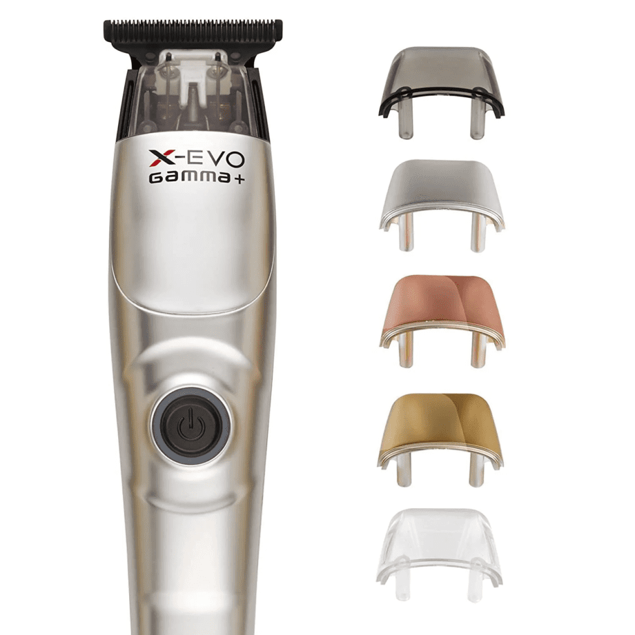 Gamma+ X-EVO Professional Linear Modular Magnetic Motor Trimmer Silver, Gold and